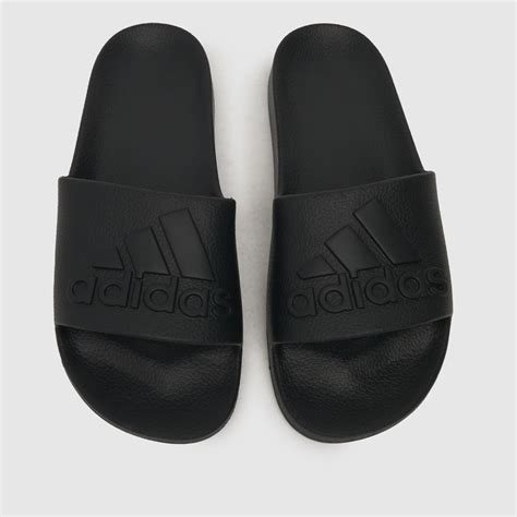 adidas adilette awua|Adidas Adilette aqua full black.